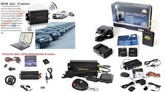 GPRS GSM SMS Vehicle Car GPS Tracker TK103A Tracking Device Alarm System