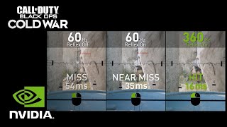 NVIDIA GeForce が支える PC 版『コール オブ デューティ ブラックオプス コールドウォー』の低システム遅延 - スローモーション検証映像