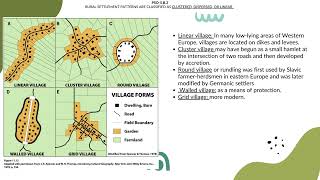 APHG Topic 5.2 Settlement Patterns and Survey Methods Video Lesson