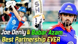 Joe Denly & Baber Azam Best Partnership | Karachi Kings Vs Multan Sultans | PSL|M1F1
