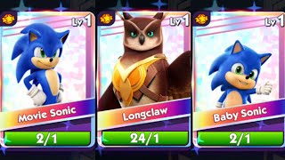 Sonic Dash - Movie 1 Event - Movie Sonic, Longclaw, \u0026 Baby Sonic Unlocked - (50 min) Gameplay