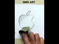 apple logo drawing shorts