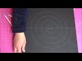 how to draw a double spiral with artist janette oakman geometry tutorial fun with a compassial