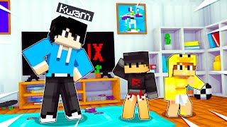 Kwam က Minecraft ထဲမှာကလေးထိန်းခဲ့တယ်! | Roleplay Video