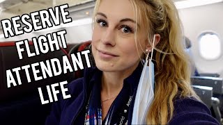 Flight Attendant Life | LAST FEW days of SUMMER RESERVE!