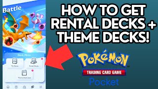 How to unlock Rental Decks in Pokemon TCG Pocket + Theme Deck Lists!