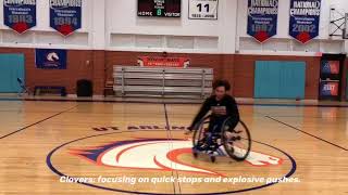 Movin' Mavs Wheelchair Basketball Training: Clovers