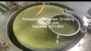 Tungsten steel single-side Lapping and polishing process (single-side polishing machine)