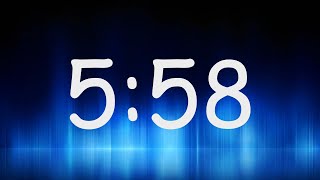 5:58 Minutes Timer / Countdown from 5min 58sec