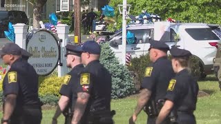 Wake services held for TFC Aaron Pelletier Tuesday