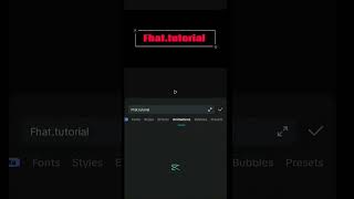 CAPCUT TUTORIAL !.... Cool Text Effect EDITSS.AI #shorts #editing #new #tutorial #fyp