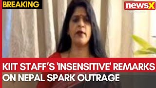 KIIT Staff’s 'Insensitive' Remarks on Nepal Spark Outrage, Apology Issued | NewsX