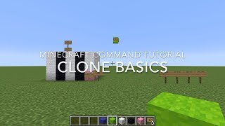 Minecraft Clone Command Basic Tutorial