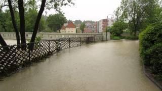 Hochwasser in Steyr am 02.06.2013 - Video 5