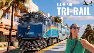 How to Get from Fort Lauderdale Airport to Miami for $5 | Tri-Rail Travel Guide