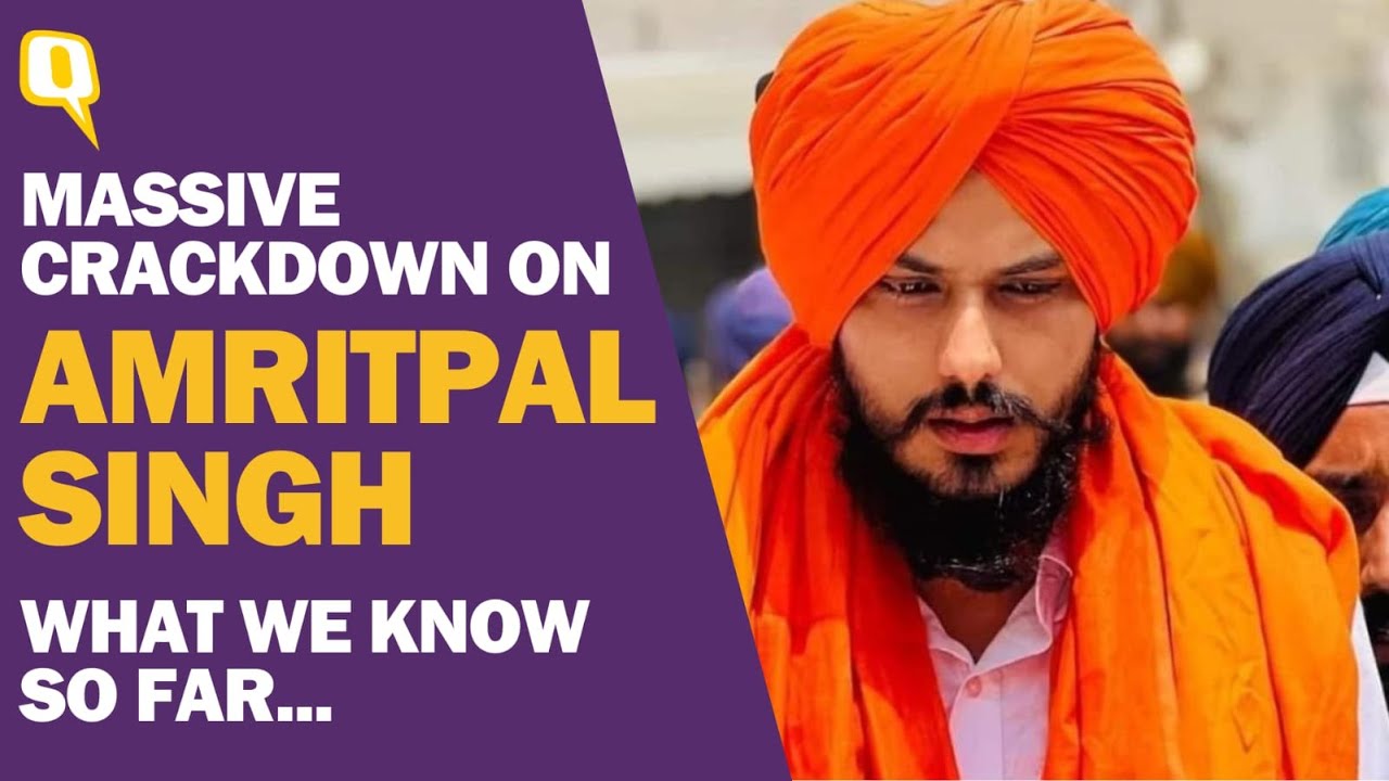 Amritpal Singh Crackdown Continues: 112 People Arrested, Internet Ban ...