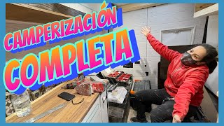 Nuestra camperización al completo.