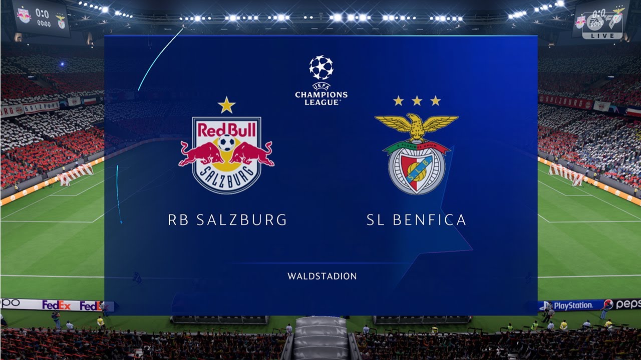 ⚽ FC Salzburg Vs Benfica ⚽ | 🏆 UEFA Champions Leagues (12/12/2023) 🎮 ...