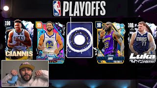 *OMG* I Opened the New Guaranteed NBA Playoffs Packs with 100 OVR and Dark Matte