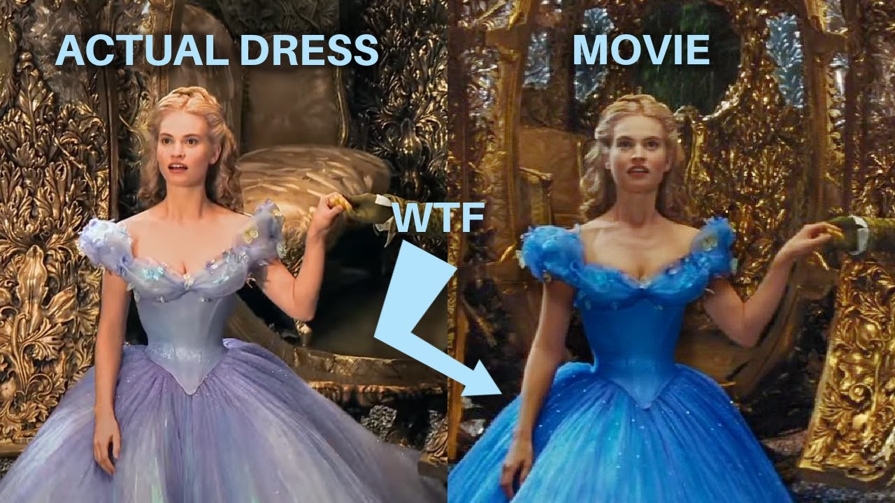 Comparing Cinderella S And Belle S Live Action Ball Gowns 45 Off