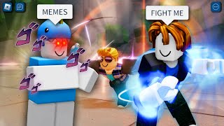 ROBLOX Strongest Battlegrounds - Funny Moments (MEMES)
