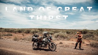 Crossing the Kalahari on our motorcycles, with no way out. 🇿🇦[S2EP10]
