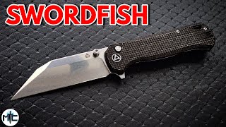 QSP Swordfish Button Lock Folding Knife - Overview and Review