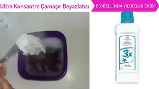 Biobellinda 3x Ultra Konsantre Çamaşır Beyazlatıcı Uygulaması