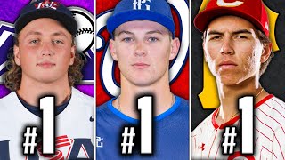 Ranking EVERY 1st Round Pick 2025 MLB Draft