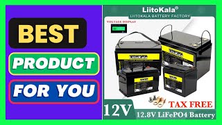 LiitoKala 12v/12.8V 310ah 280ah