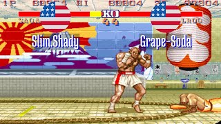 FT5 @sf2hf: Slim.Shady (US) vs Grape-Soda (US) [Street Fighter II Hyper Fighting Fightcade] Jan 16