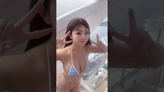 【穿泳衣出海】可愛的日本妹子