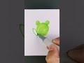 how to draw frog children s drawing easy landscape drawing for kids 小青蛙简笔画