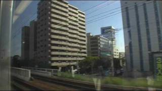 223系快速米原行き 大阪－新大阪 車窓 Window View to Shin-Osaka from Osaka