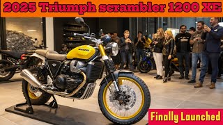 New Triumph Scrambler 1200 XE (2025) Finally Launched.!!