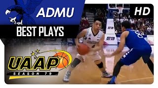 Ravena rejects Mustre | ADMU | Best Plays | UAAP 79 2016