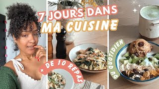 🍪 7 Jours Dans Ma Cuisine 🥝| + de 10 REPAS Équilibrés & De Saison Du Quotidien // 🩷 Mère & Fille 👧🏽