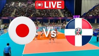 Japan Vs Dominican Republic LIVE Score Today Match FIVB Volleyball Women's Nations League Match 2024