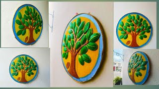 Unique Wall Hanging Craft Idea/ Best Out Of Waste With Cardboard And Spoons / Home Decoration Ideas