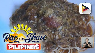 Sarap Pinoy | Meat Sauce Spaghetti