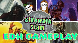 CCO's SideWalk Slam 4 - Fun Commander Gameplay | Nekusar vs Toralf vs Brion vs Sidisi | EDH | MtG