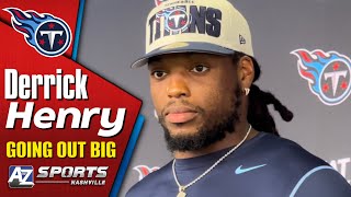 Titans RB Derrick Henry talks about a possible "last hurrah" in Tennessee this year