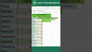 Mixing Multiple Formulas in Excel (Index/Match/Large)