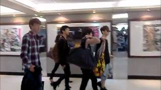 [fancam]101108SHINee 桃園機場送機