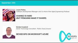 DevOps Notts - September 2020 - Martyn Coupland and Louise Paling