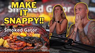 Graham Family Reacts To Whole Smoked American Alligator