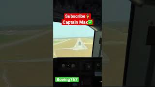 Boeing767 Landing 🛬 Runway 06 at Varadero Airport Cuba 🇨🇺 #shorts