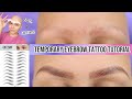 TEMPORARY EYEBROW TATTOO TUTORIAL | HOW I DO MY BROWS WITH ALOPECIA | DIY EYEBROW TATTOO