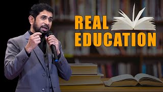 Real Education - Motivational Speech By Trainer Munawar Zama English House Academy Hyderabad India