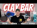 Easiest way to CLAY your Car! How When and Why you need to clay bar your car. Best Types of Clay Bar